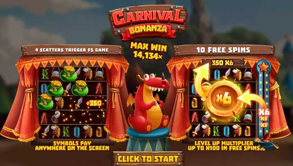 Carnival Bonanza: Погружайтесь в атмосферу праздника и выигрывайте!